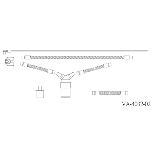 ensemble de circuit respiratoire réutilisable – Image 10