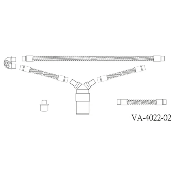 ensemble de circuit respiratoire réutilisable – Image 7