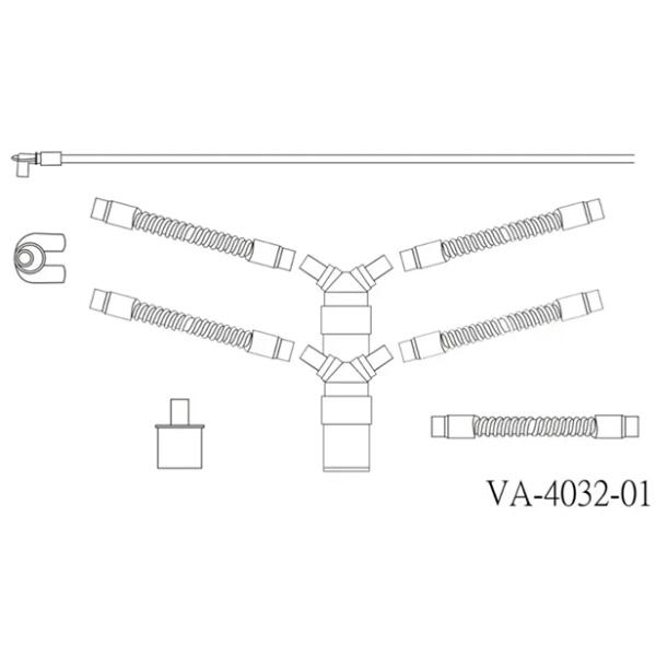 ensemble de circuit respiratoire réutilisable – Image 9