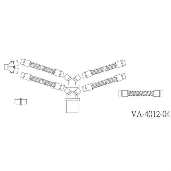 ensemble de circuit respiratoire réutilisable – Image 4