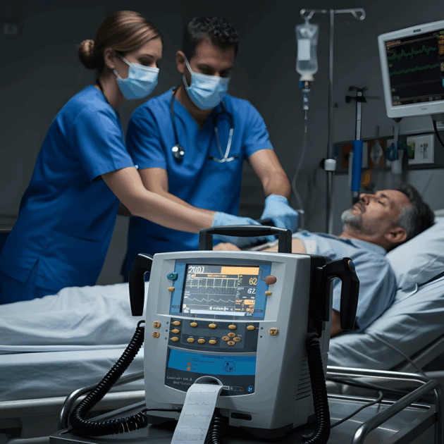 Équipement d'urgence et de soins intensifs