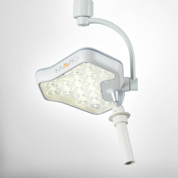 YLED-1F – avec support au sol : Lampe d'examen avec support mobile – Image 3
