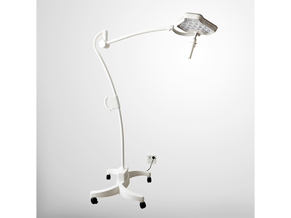 YLED-1F – avec support au sol : Lampe d'examen avec support mobile